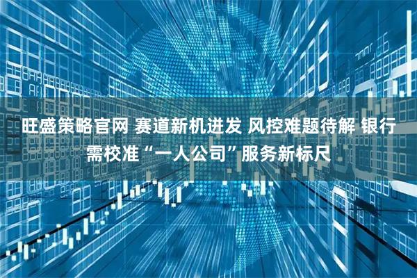 旺盛策略官网 赛道新机迸发 风控难题待解 银行需校准“一人公司”服务新标尺